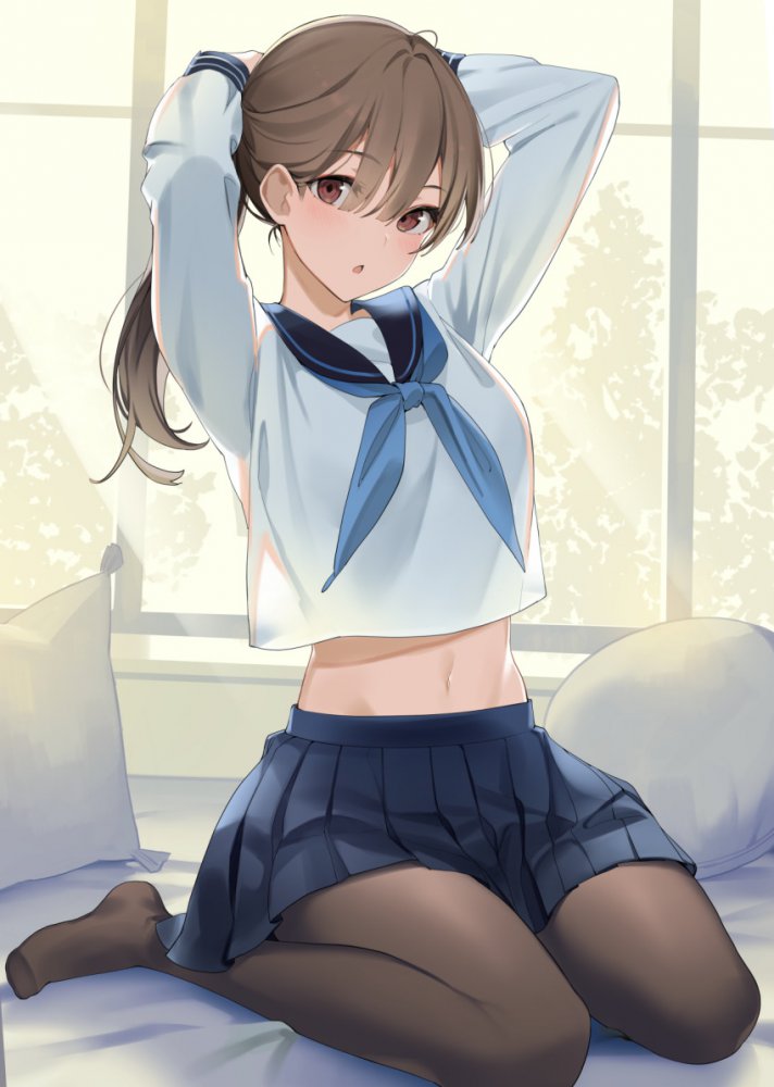 クッソ可愛いパンスト・タイツ系美少女で妄想!ハメ撮り中出し!