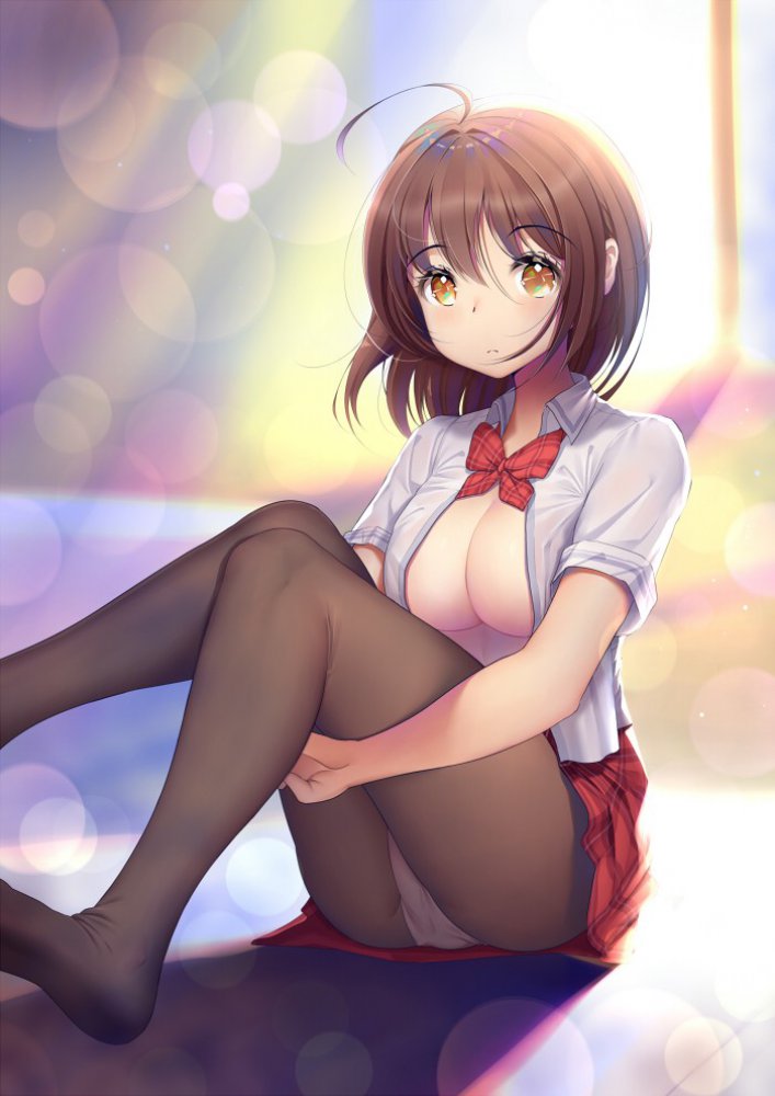 クッソ可愛いパンスト・タイツ系美少女で妄想!ハメ撮り中出し!