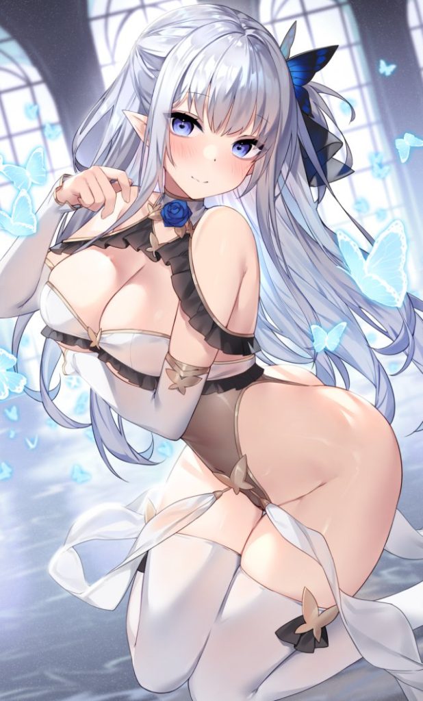 エルフ耳のエロい画像