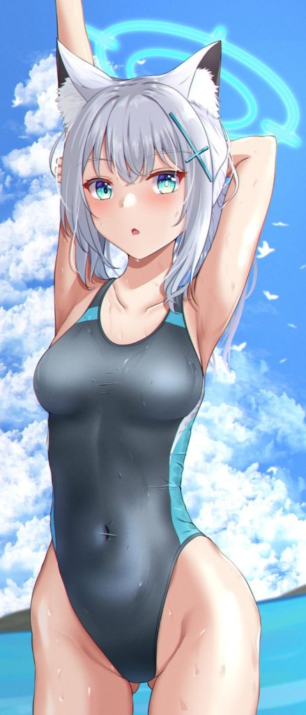 競泳水着のエロい画像