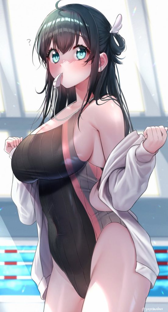 競泳水着のドエロい画像