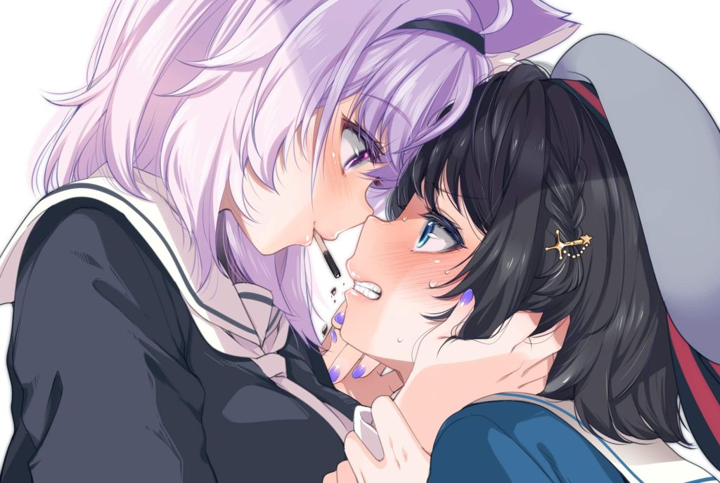 キスの萌えイラスト