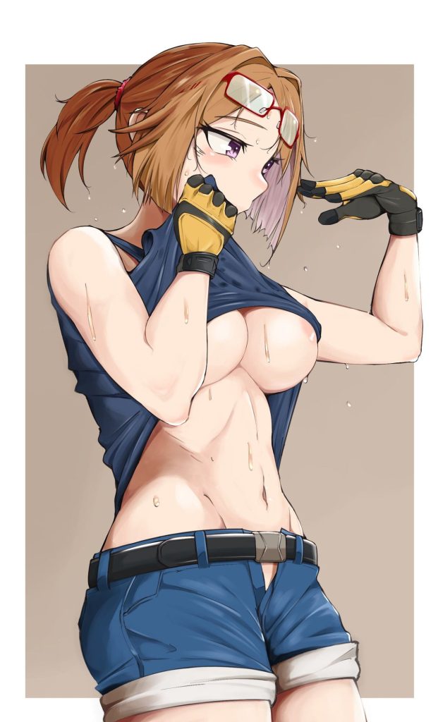 巨乳の二次エロ画像を愛でる。