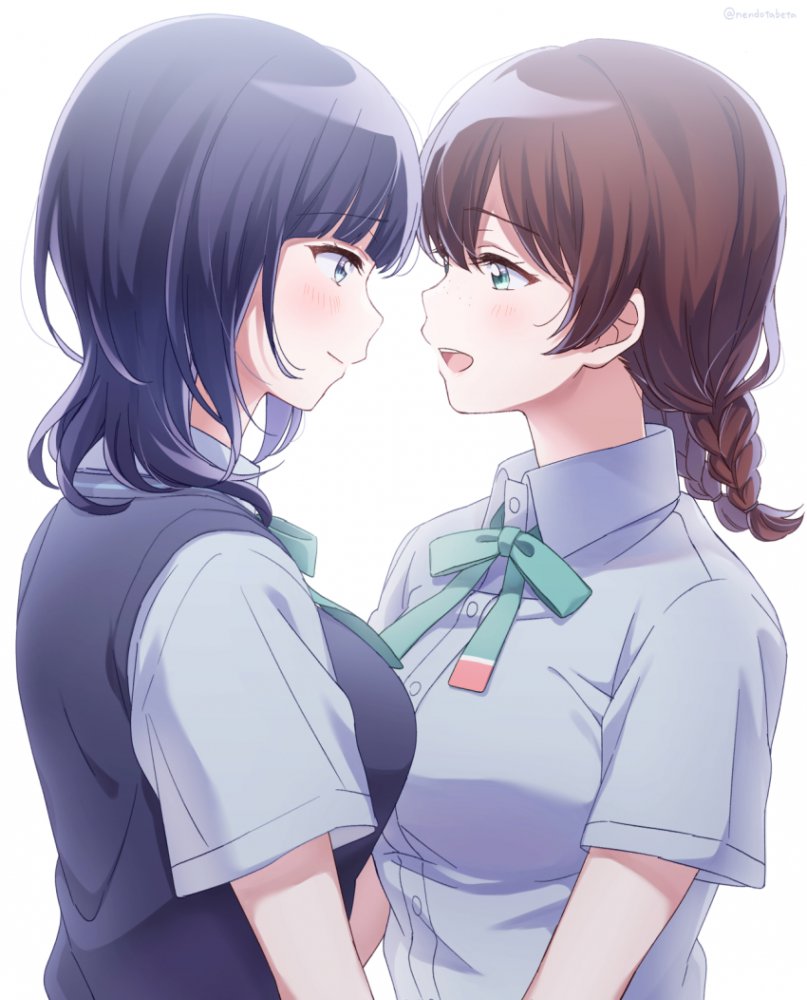 百合・レズの二次元エロ画像。