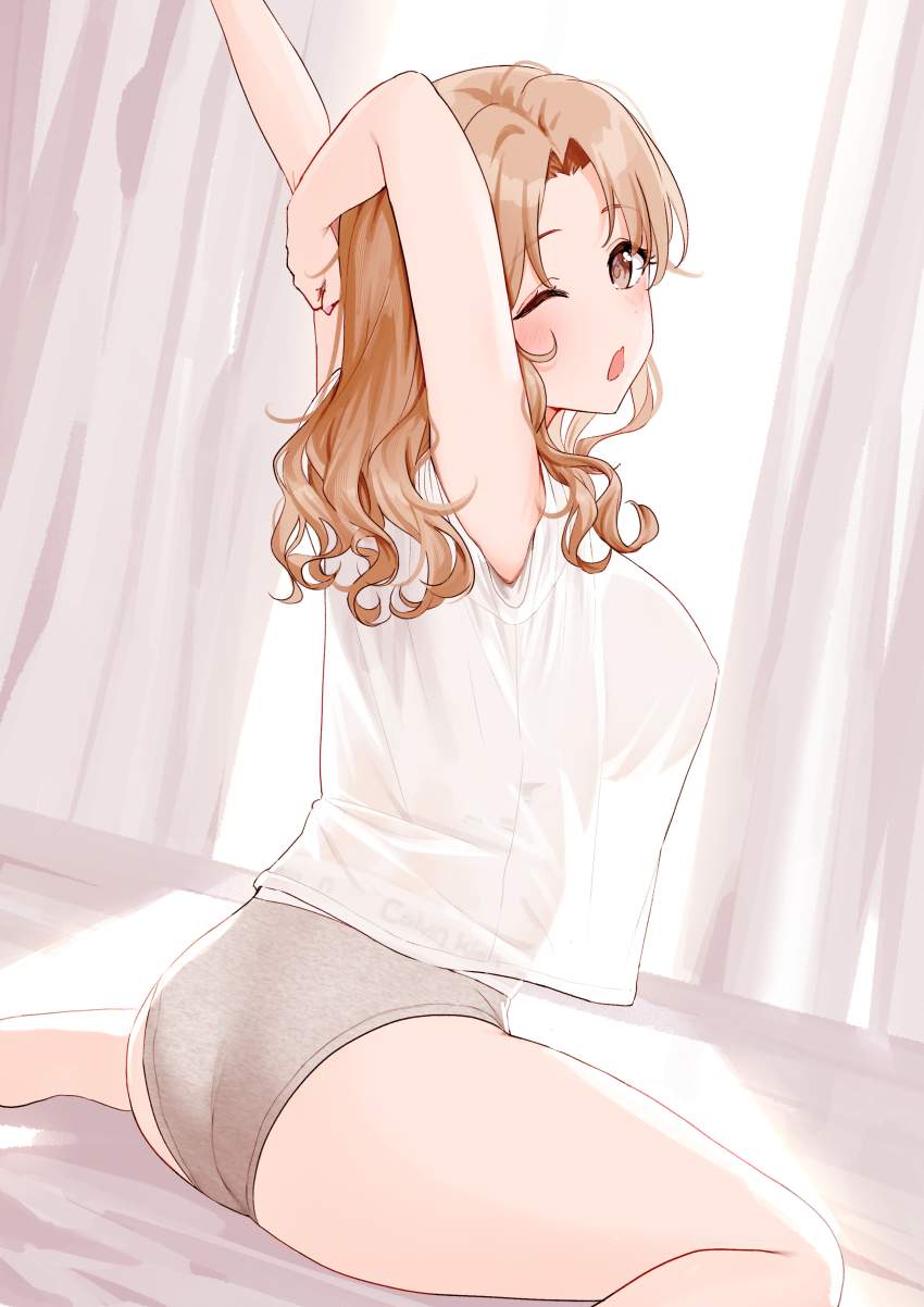 濡れ透けのエッチな画像見たいよね？