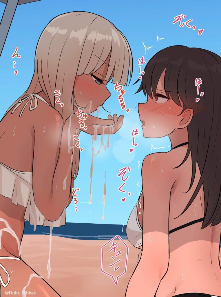 百合・レズのエロ画像を復習していく