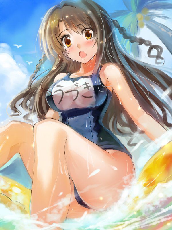 【スク水】「ひあぁあ♡イキましゅ♡イってぇしまいましゅうぅー♡」エッチなご奉仕画像