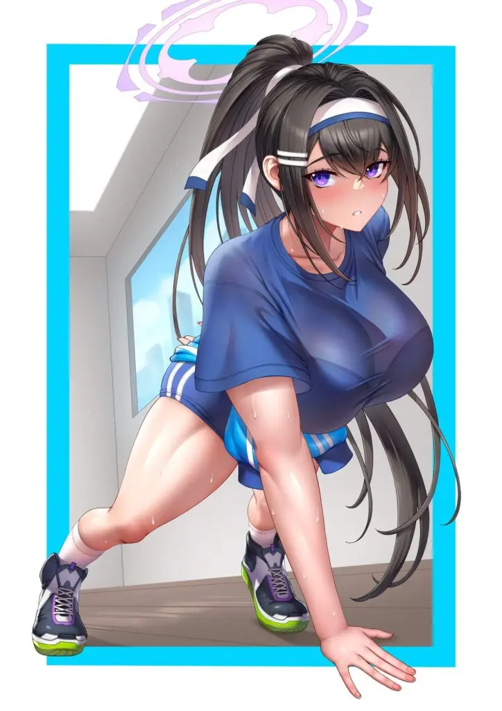 ブルーアーカイブの虹エロ画像