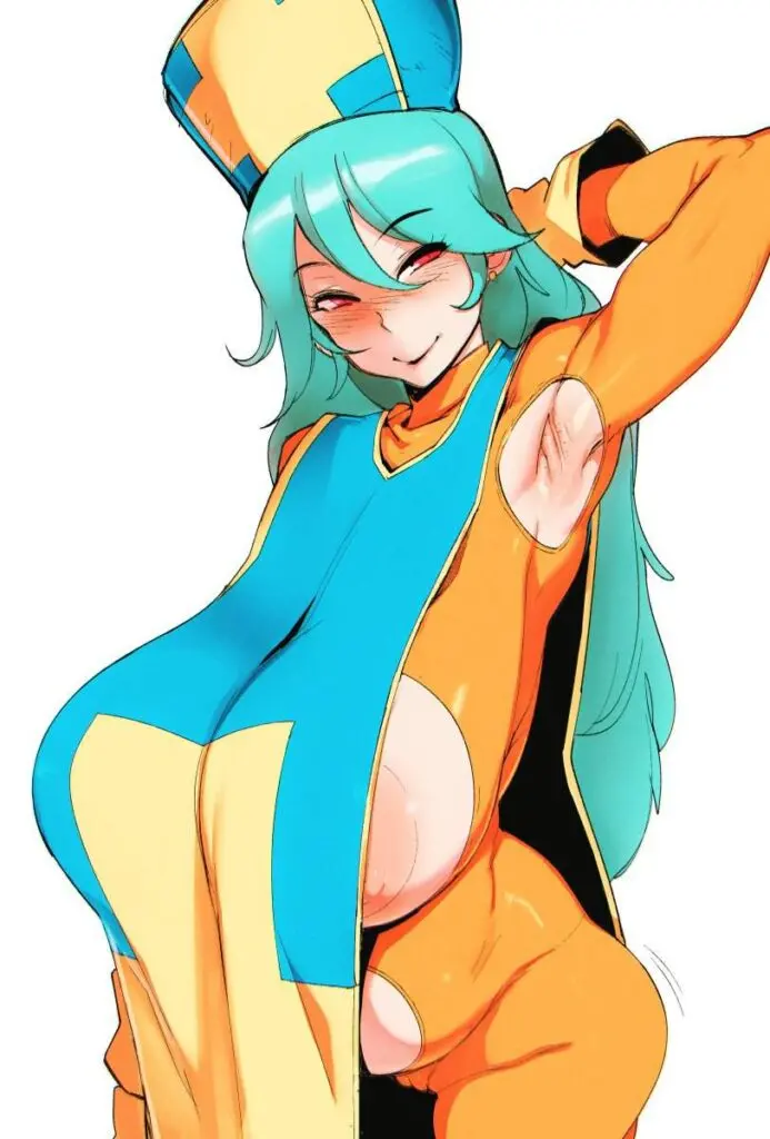 わきフェチの可愛い二次元画像。