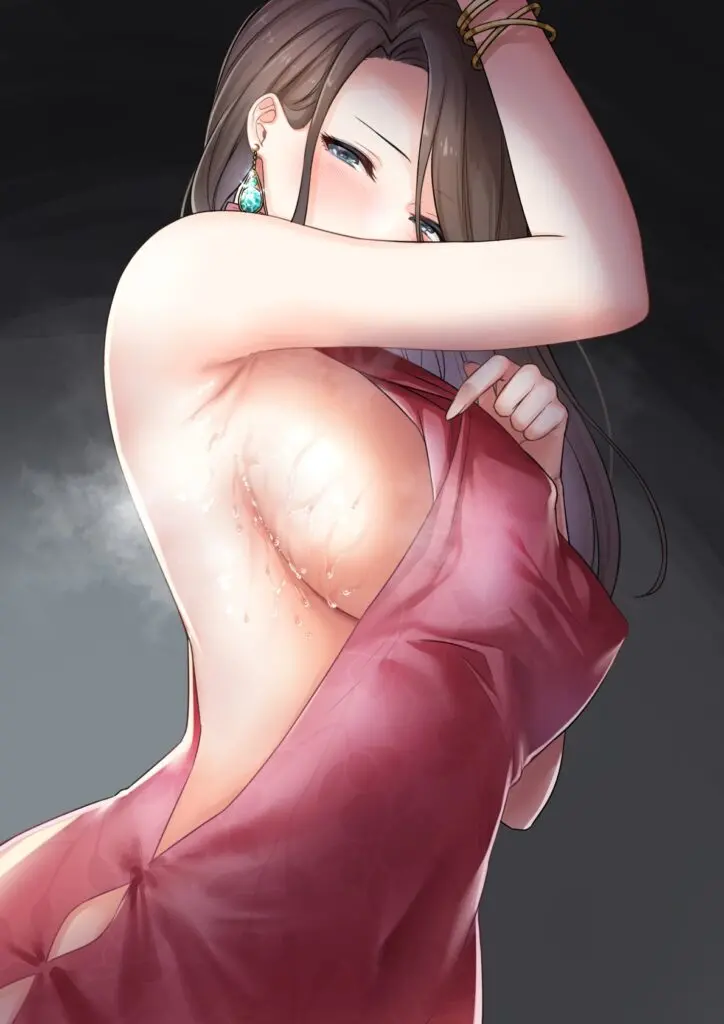 わきフェチの可愛い二次元画像。