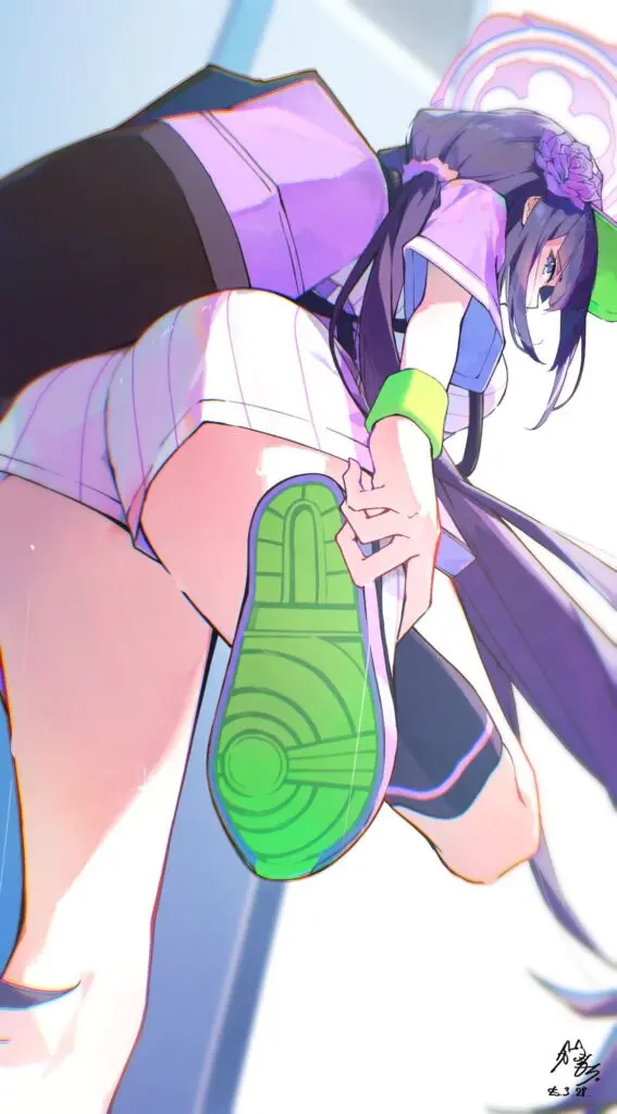 ブルーアーカイブの虹エロ画像