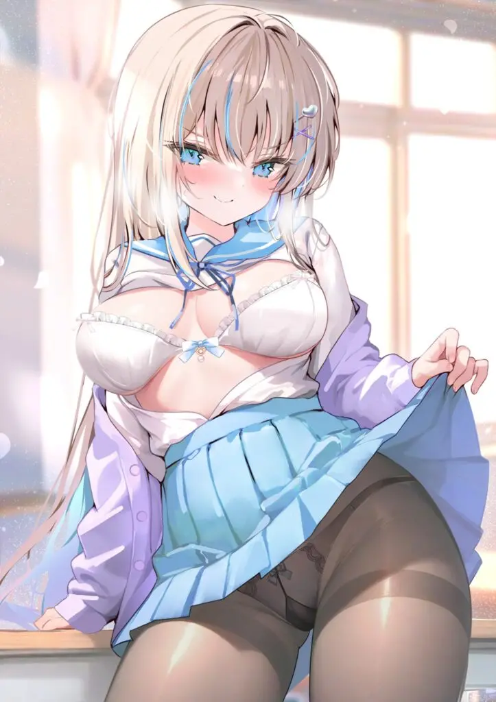 たくし上げの二次エロ画像くだしあ。