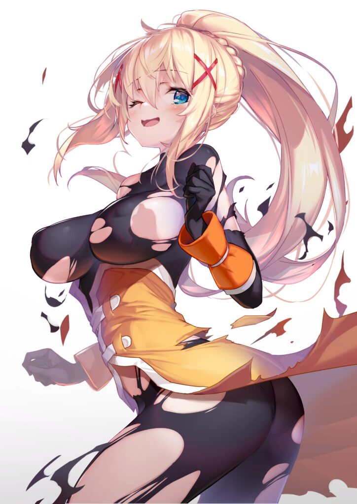 衣服破れのよさを再確認できるエロ画像