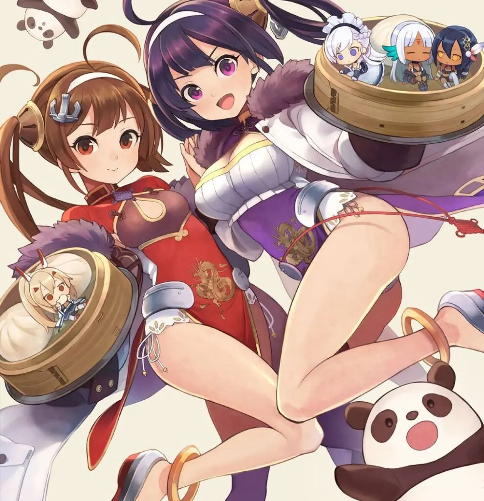 チャイナ服のエロ画像
