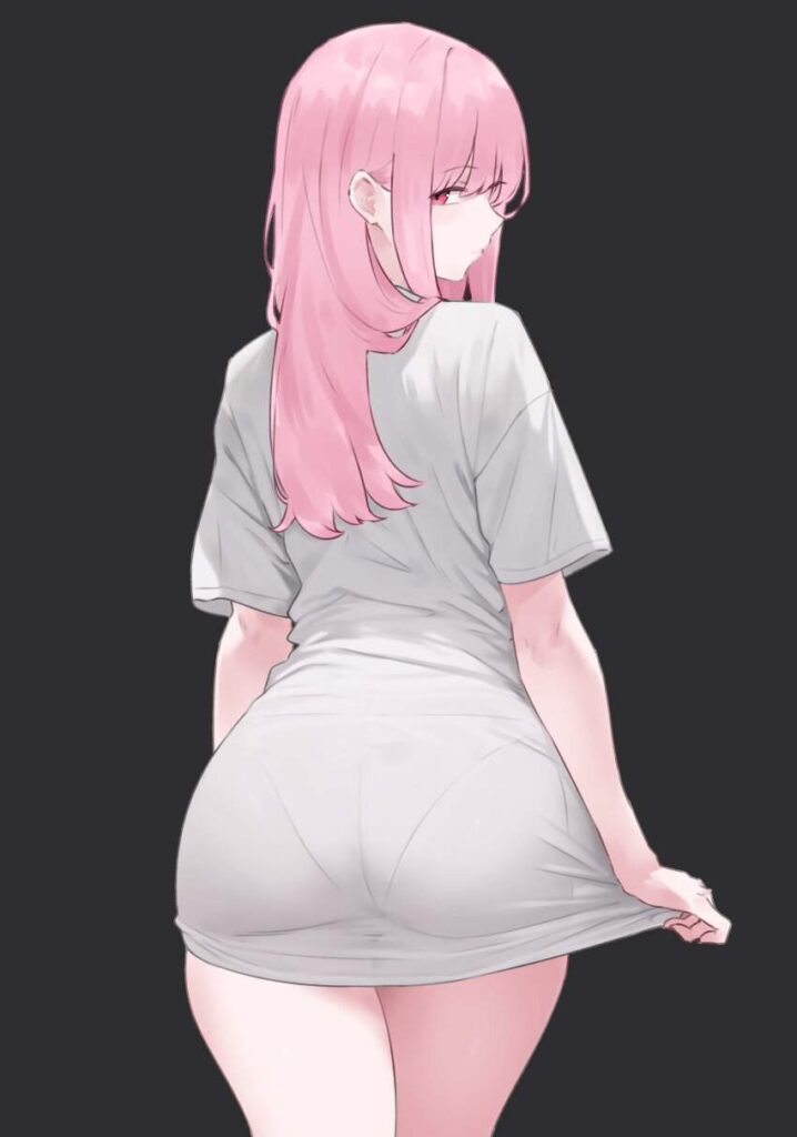 パンティーラインのエロ画像詰め合わせ