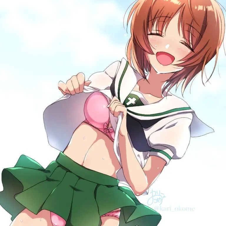 ラッキースケベのエロ画像なんです！