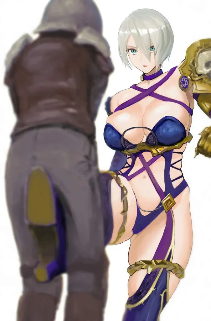 金蹴りの背徳感あふれるエロ画像