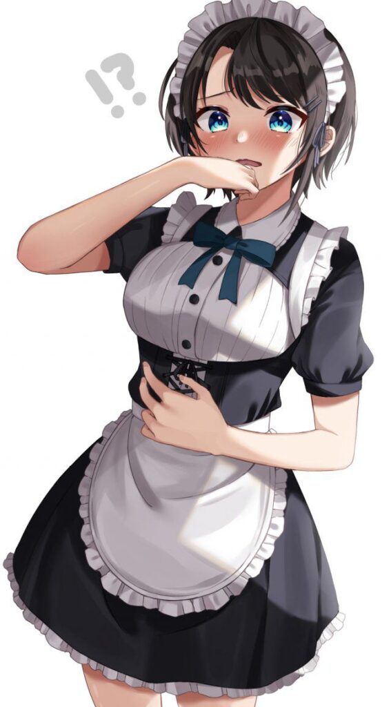 【エロ画像】メイドのヤラシイ画像を今日のオカズにしませんか？