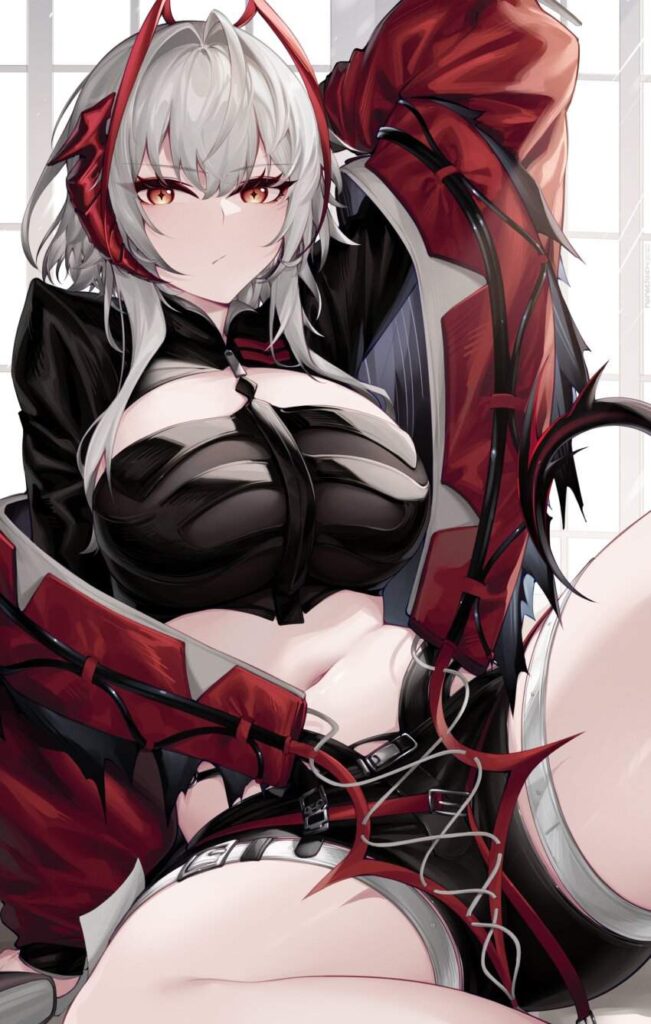 アークナイツのよさを再確認できるエロ画像