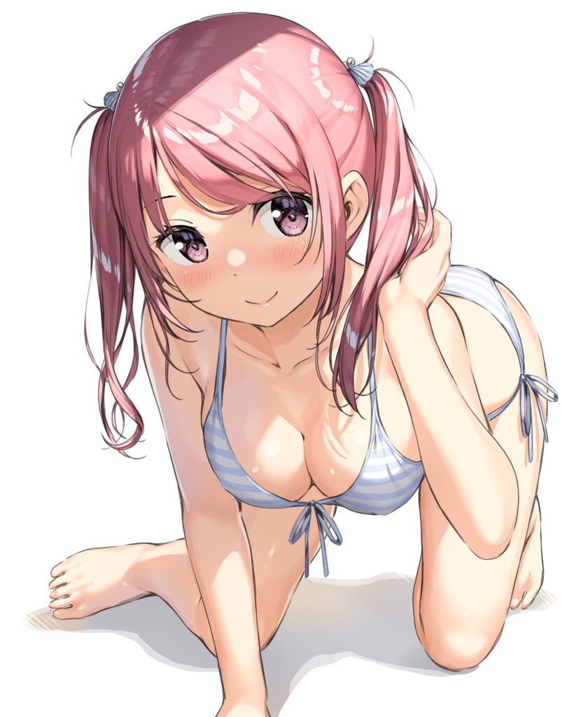 ピンク髪の抜けるエロ画像まとめ！