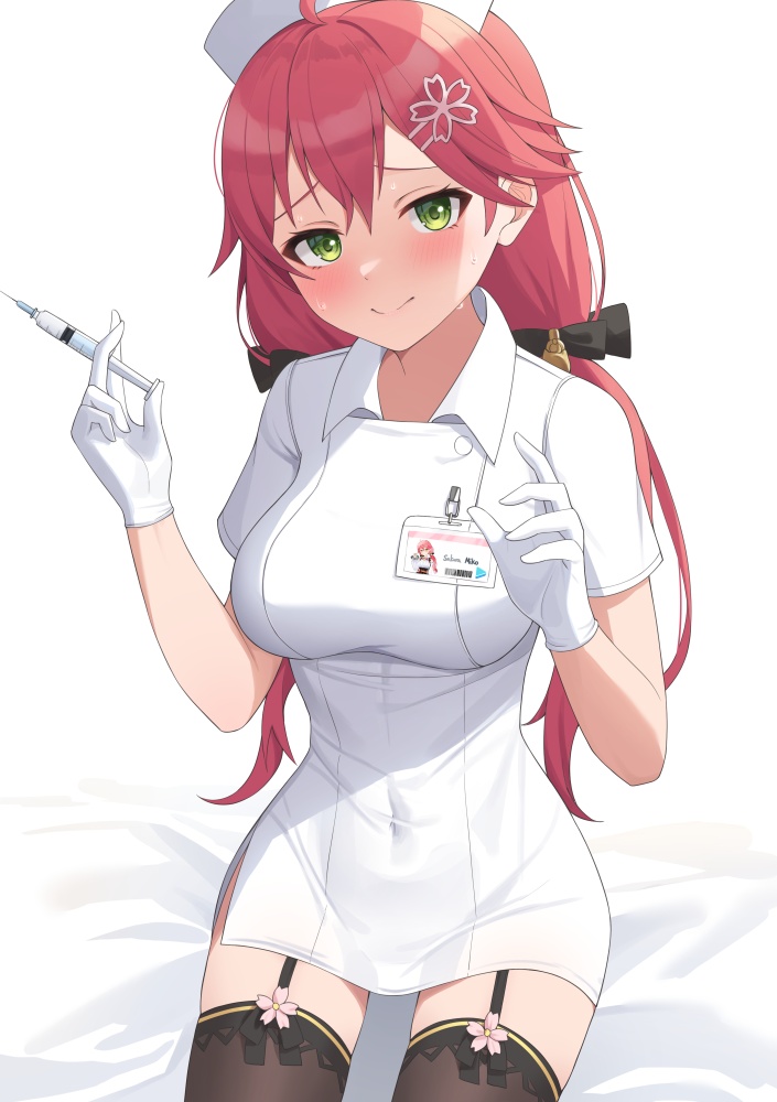 ナースの可愛い二次元画像。