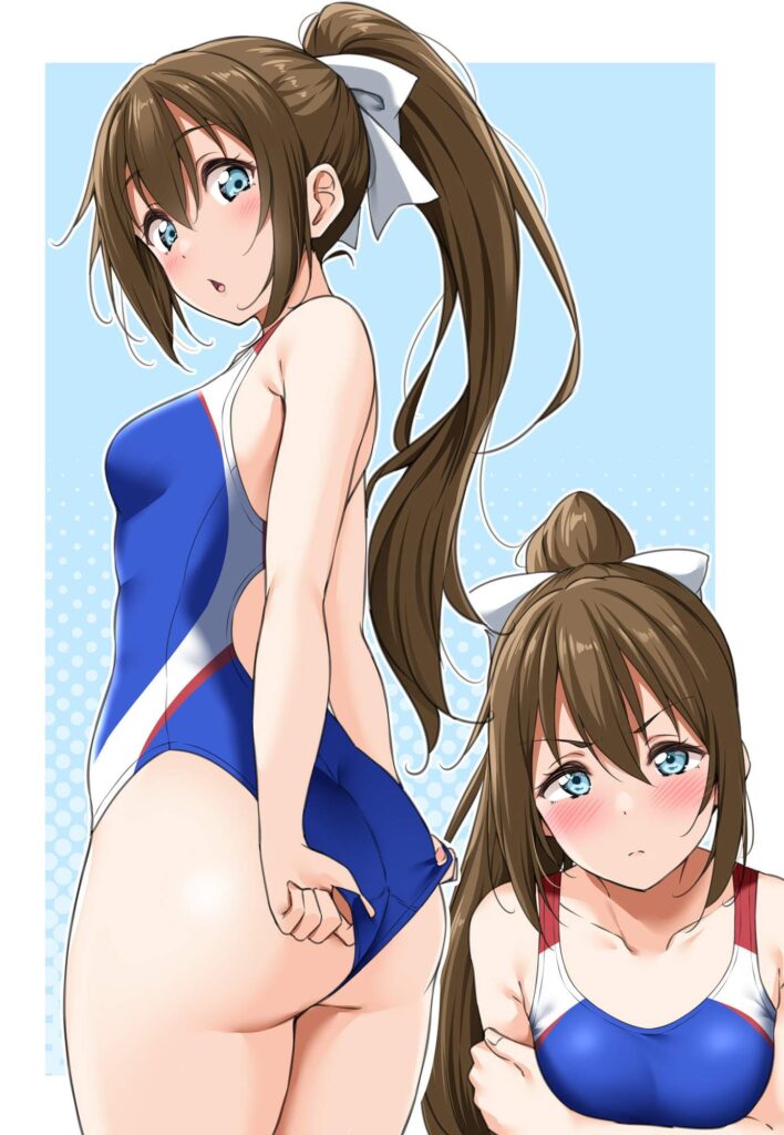 【エロ画像】競泳水着のヤラシイ画像を今日のオカズにしませんか？