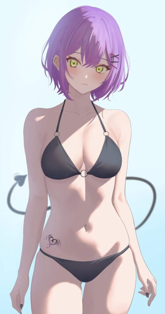 おへその虹エロ画像