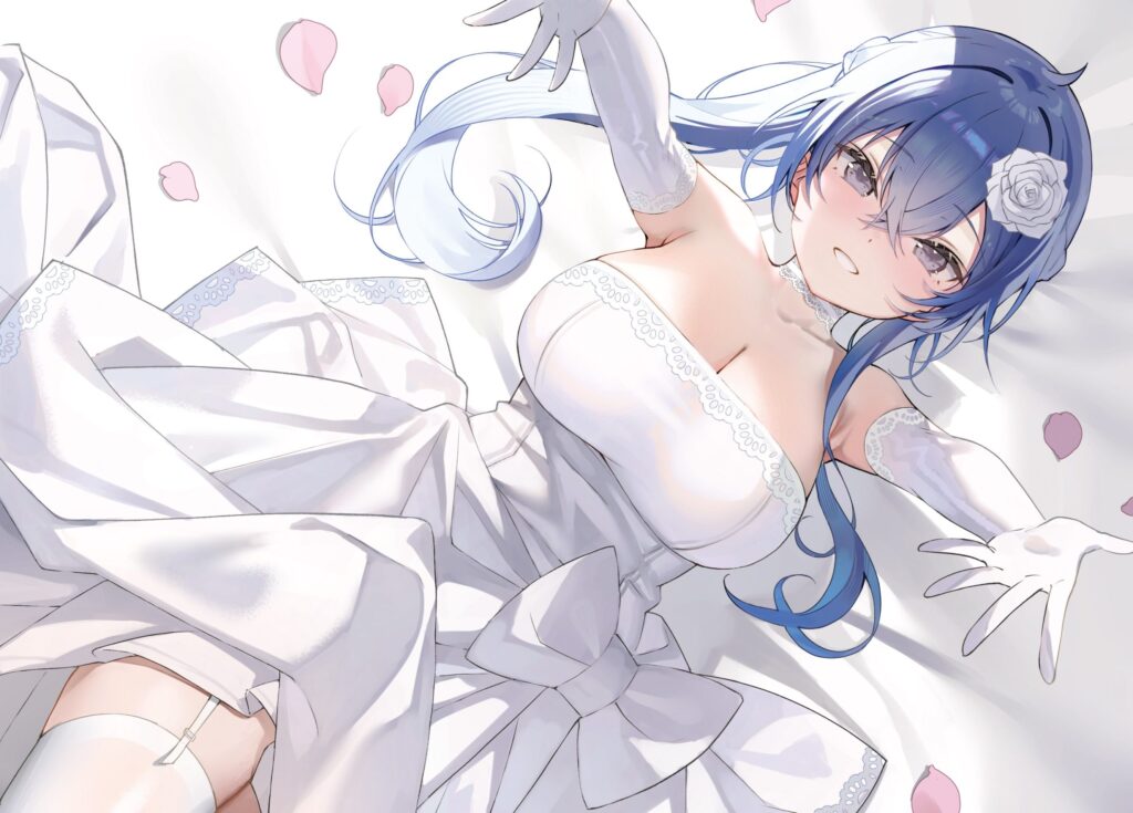 ウェディングドレスのエロ画像詰め合わせ