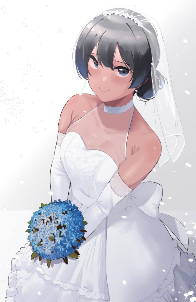 ウェディングドレスのエロ画像詰め合わせ