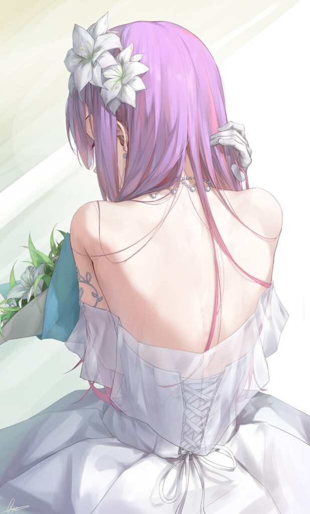 ウェディングドレスのエロ画像詰め合わせ