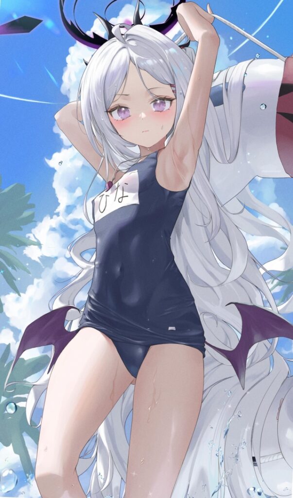 スク水のよさを再確認できるエロ画像