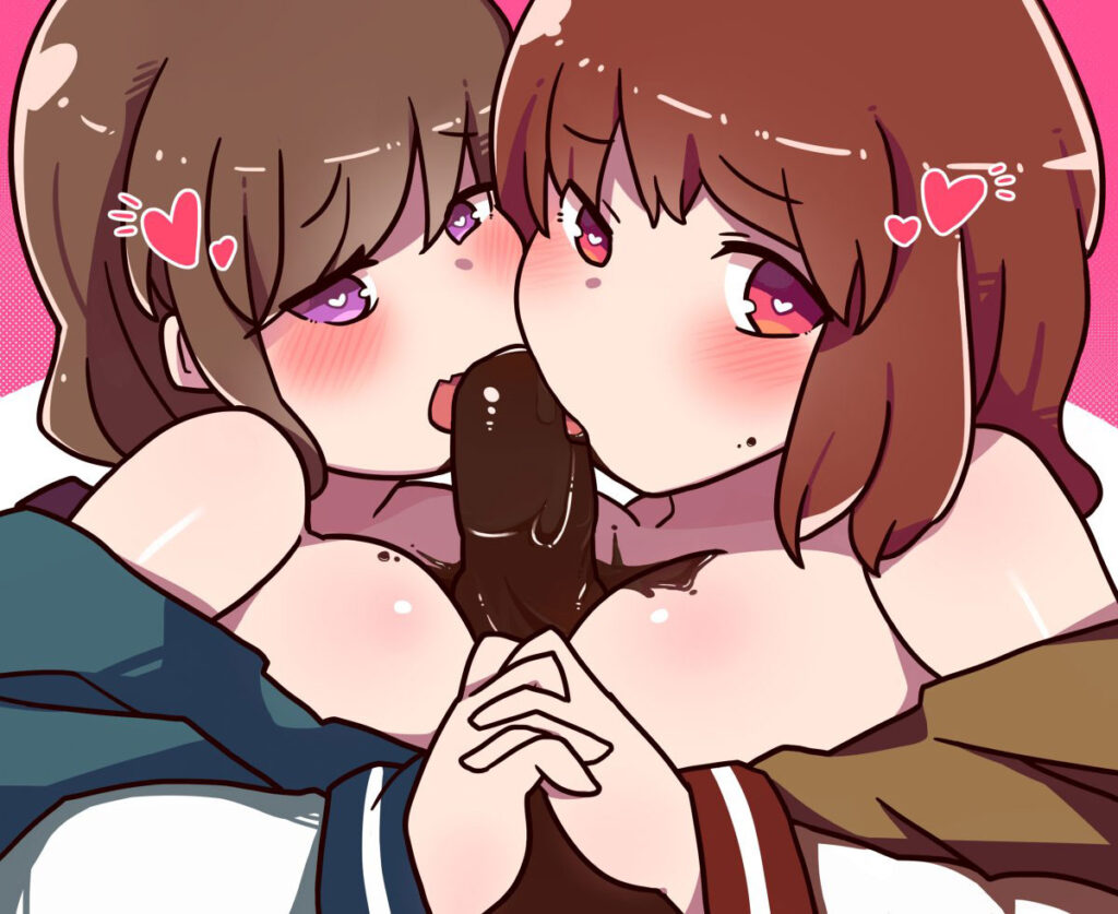 バレンタインの二次エロ画像でいい夢みましょ♪