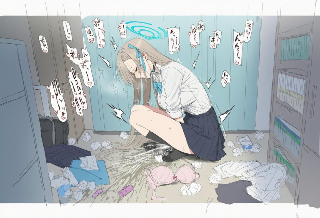【エロ画像】ブルーアーカイブのヤラシイ画像を今日のオカズにしませんか？
