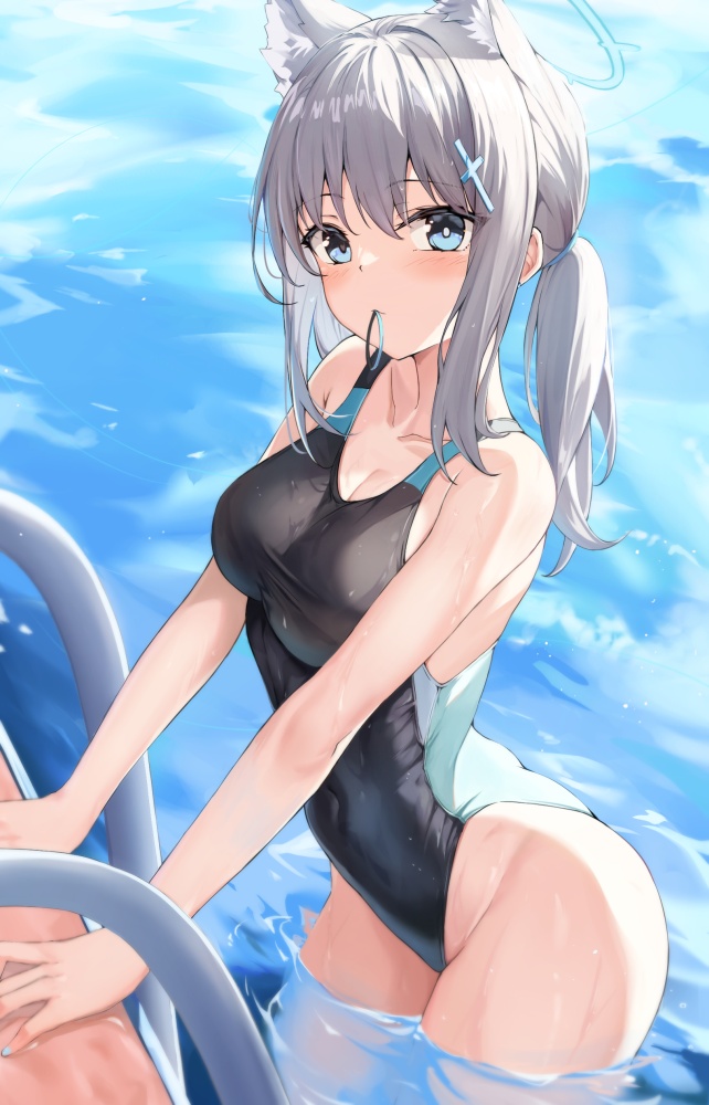 競泳水着のエロ画像をアップ！
