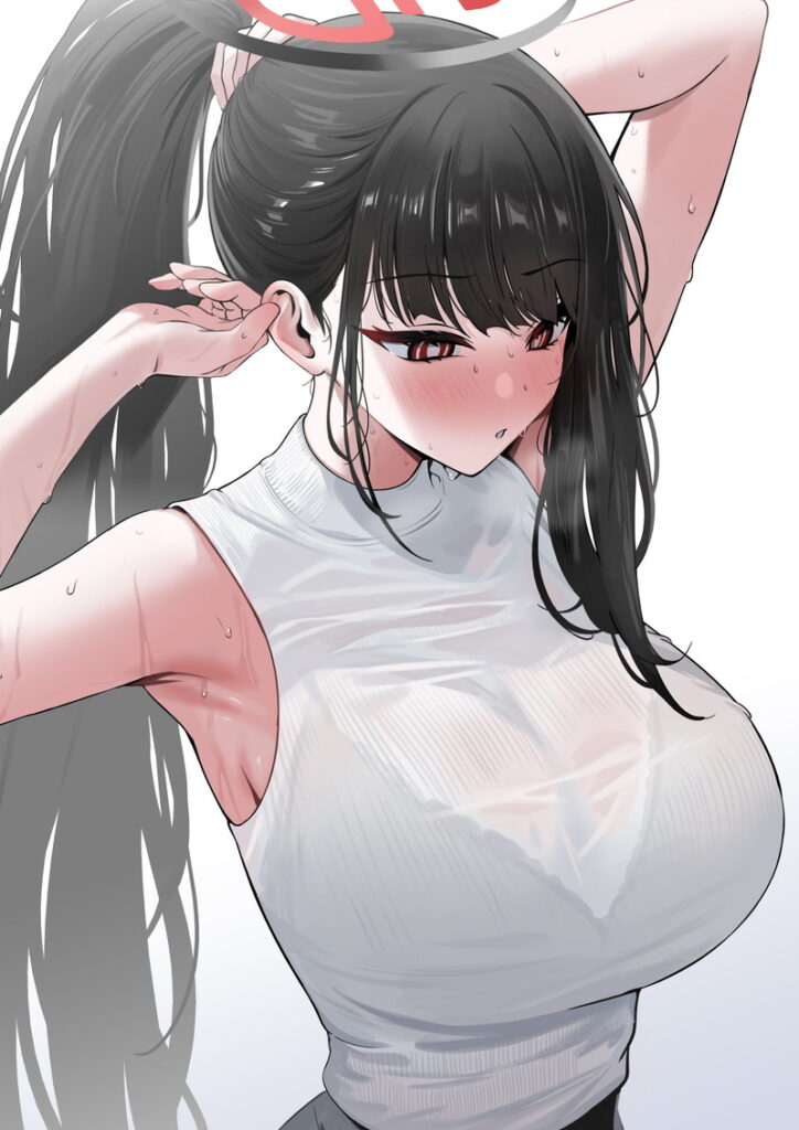 ブルーアーカイブの二次画像がヌけすぎてこまる件について