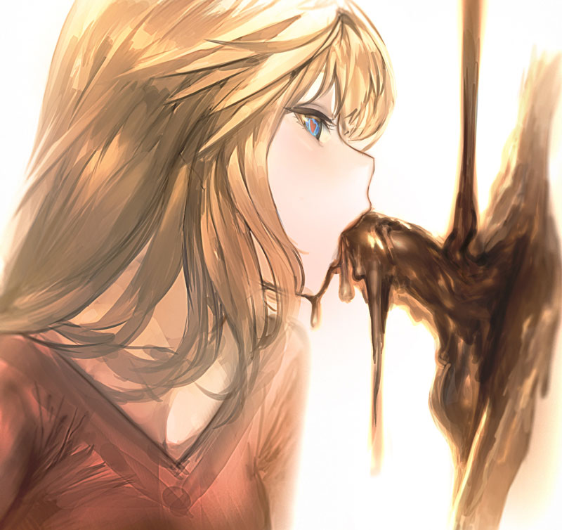 バレンタインの二次エロ画像でいい夢みましょ♪
