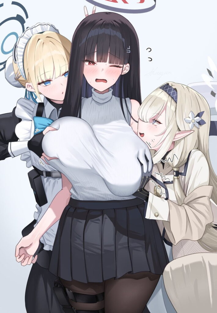 ブルーアーカイブの二次画像がヌけすぎてこまる件について