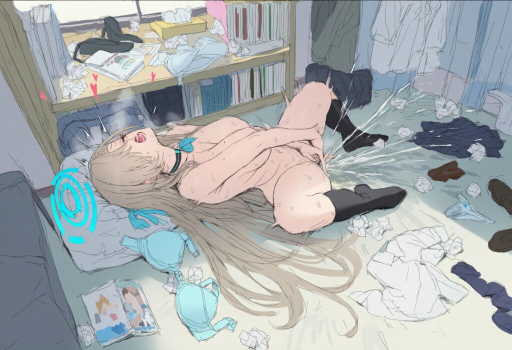 【エロ画像】ブルーアーカイブのヤラシイ画像を今日のオカズにしませんか？
