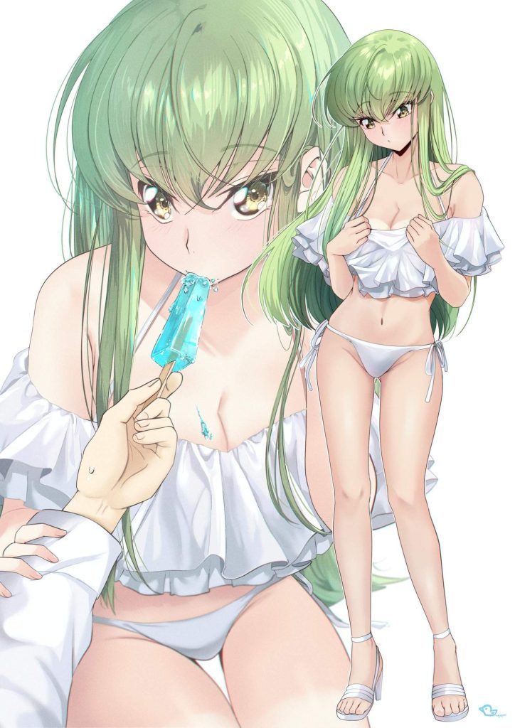 【エロ画像】コードギアスのヤラシイ画像を今日のオカズにしませんか？