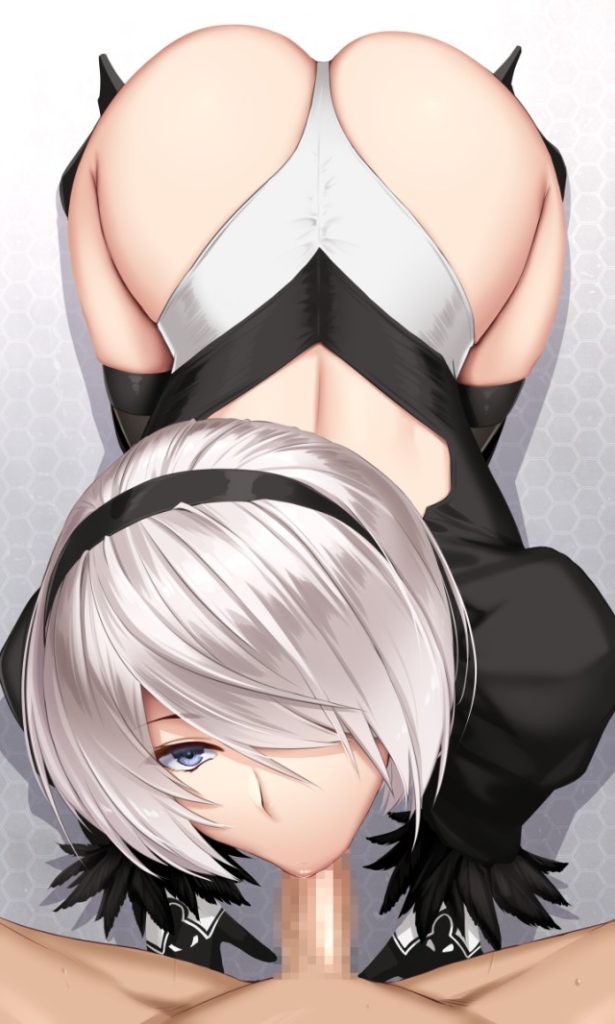 四つん這いの二次エロ画像でいい夢みましょ♪