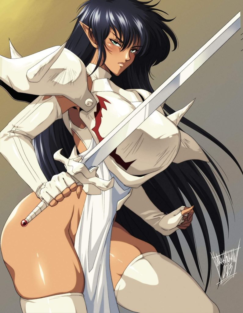 亜人の萌えイラスト