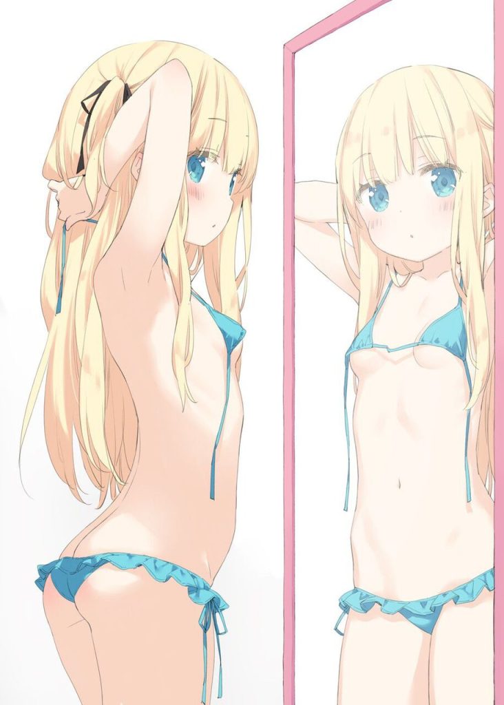 貧乳の画像ってエロいよな?