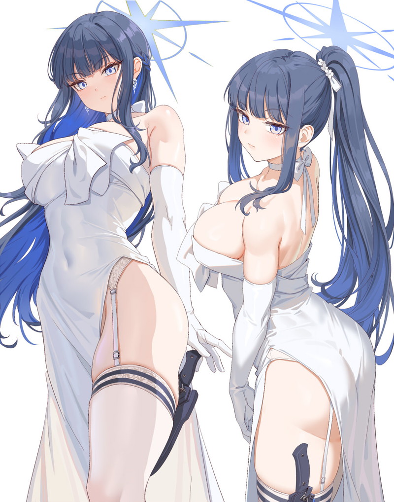 ブルーアーカイブの二次エロ画像で!