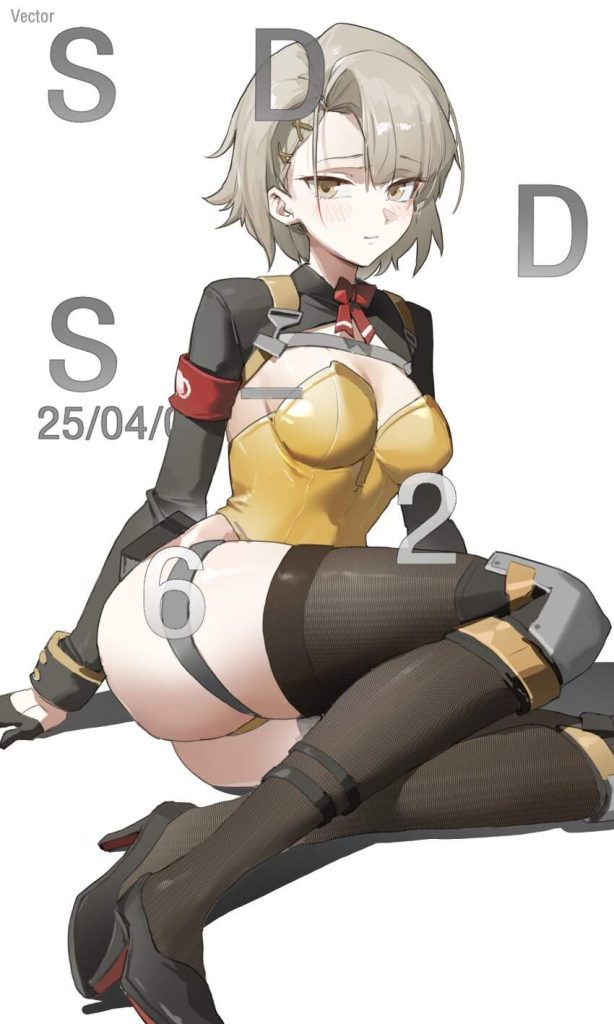 ドールズフロントラインの可愛い二次元画像。