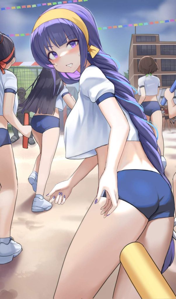 スポーツ少女の萌えイラスト