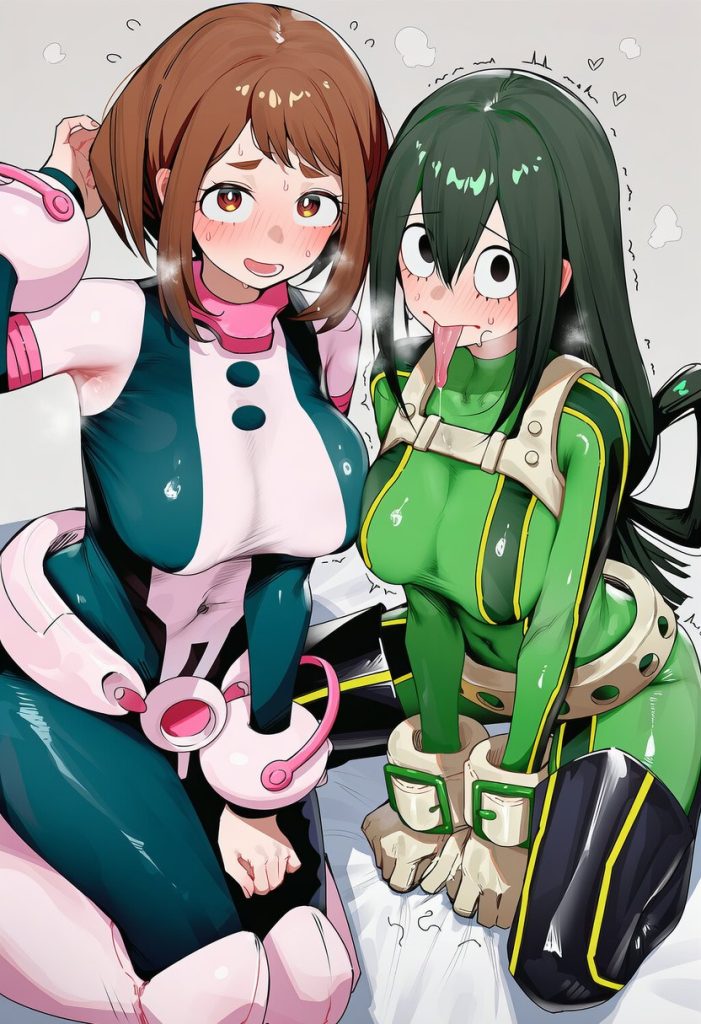 僕のヒーローアカデミアの二次エロ画像で抜きたい！