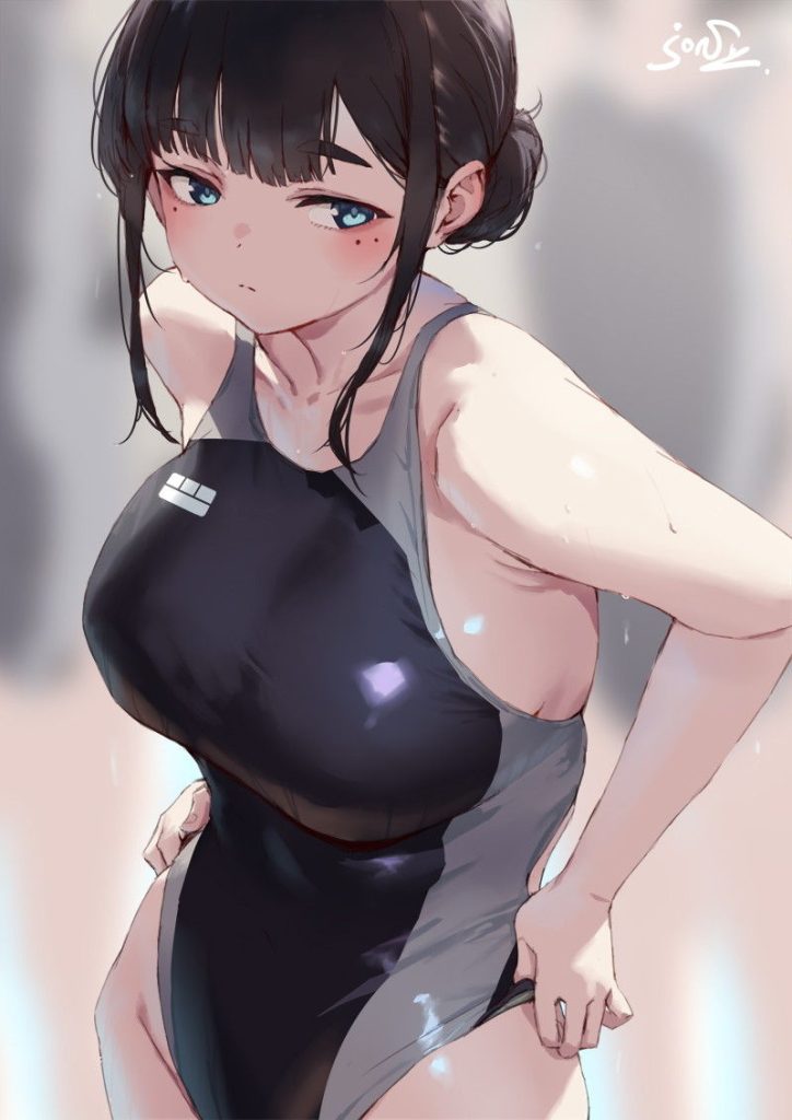 競泳水着のオナネタ画像を集めたよー！！