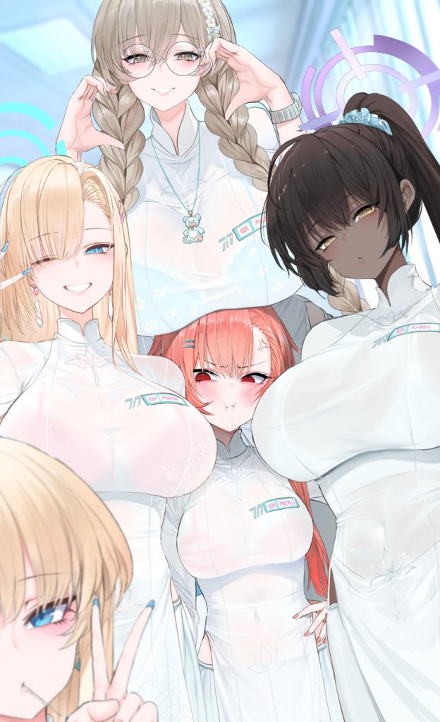 ブルーアーカイブの虹エロ画像