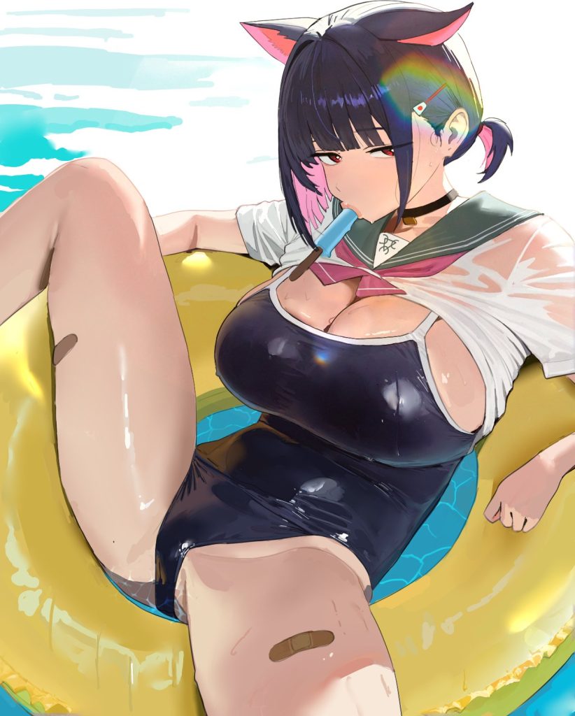 開脚のドエロい画像