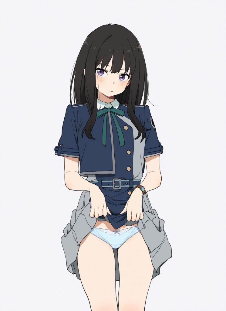 【二次】リコリス・リコイルのメチャシコで可愛い女の子のエッチな画像